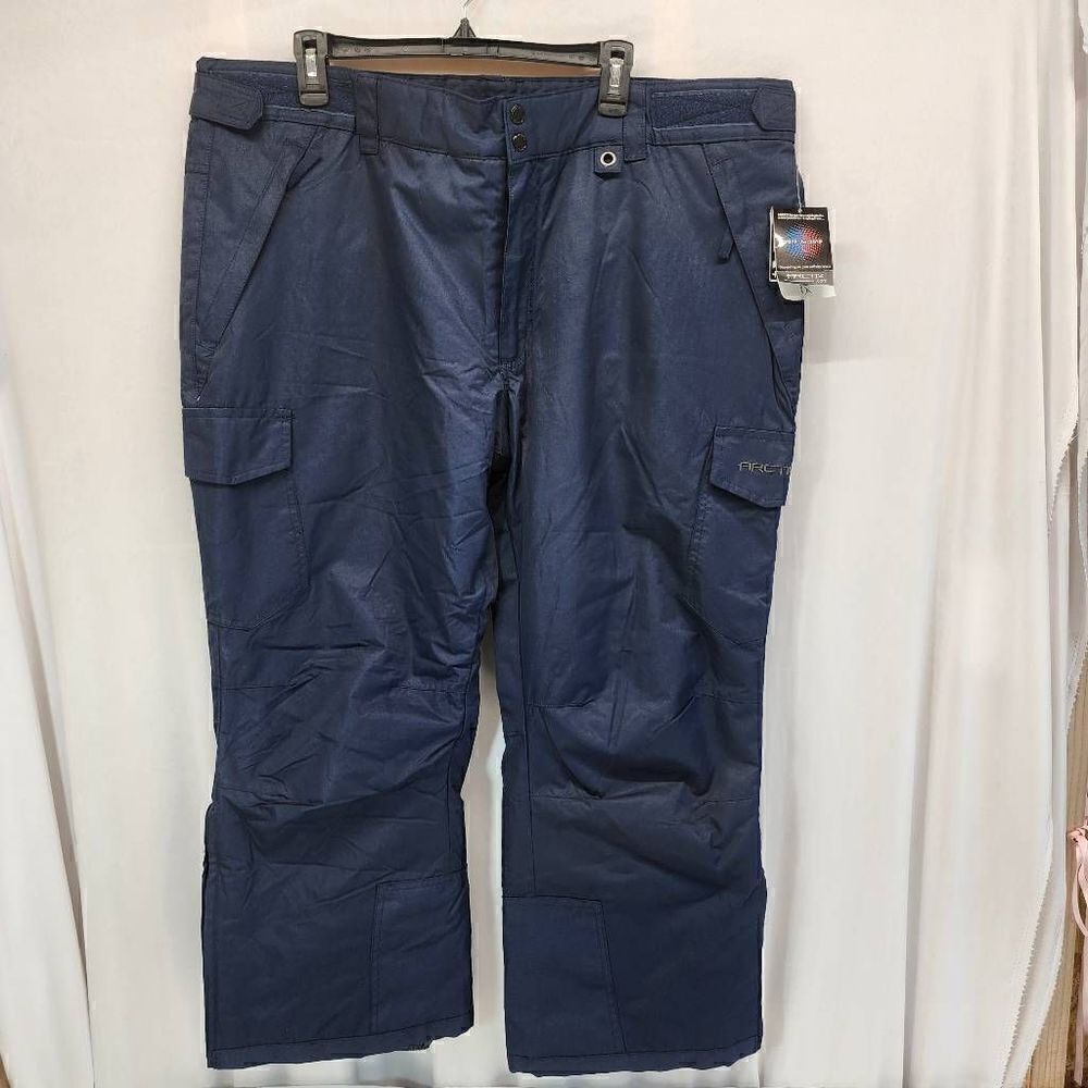Arctix Men's Cargo Snow Pants Navy Blue Size  XL x 28L